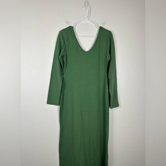 Reformation Green Dari Knit Maxi Dress Sz XL - Picture 2 of 8